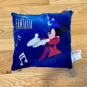 BNWT Disney Store Uk Fantasia Mickey Mouse Pillow / Cushion